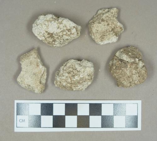 Ceramic/architectural, mortar fragments