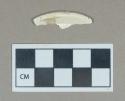 Ceramic, creamware base sherd