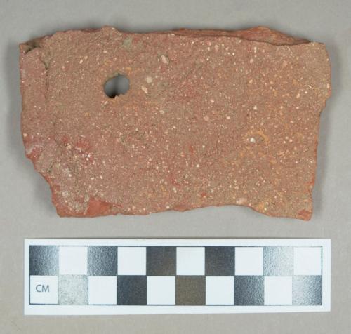 Ceramic/architectural, roof tile fragment