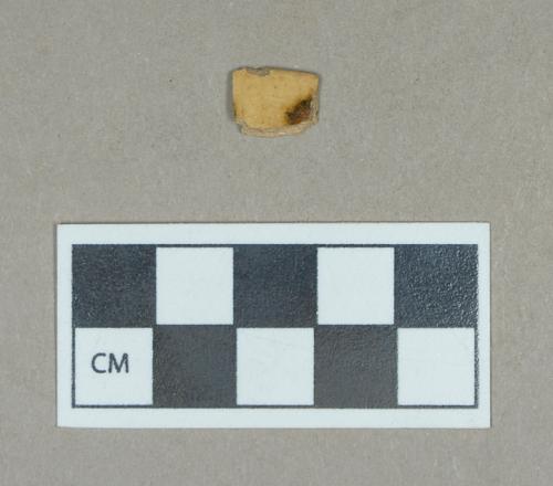 Ceramic, Staffordshire-type earthenware rim sherd