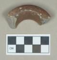 Ceramic, stoneware jug/bottle rim sherd