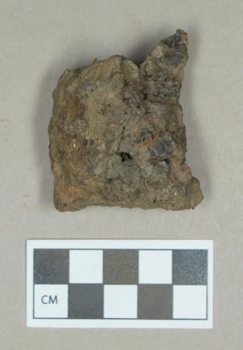 Metal, slag fragment