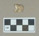 Ceramic, pipe bowl and heel fragment