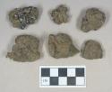 Unclassified, slag fragments