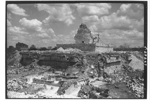 Caracol, S. Annex, during excavation.