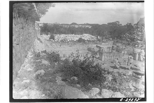 Caracol, S. Annex. Looking East.