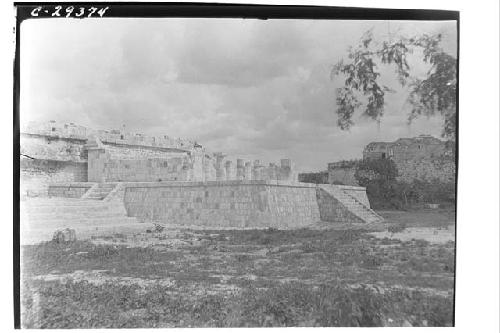 Caracol, W. Annex, from NW.