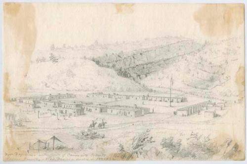 "Fort Defiance, at the mouth of the Canoncito Benito, Navajo County, New Mexico"