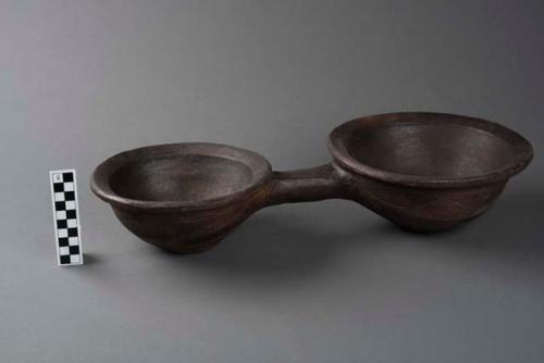 Twin pottery pots - made for a woman who had four pair of twins