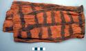 Woman's underpants of brown and black painted bark cloth