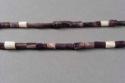 String of purple and white wampum, 1 of 7