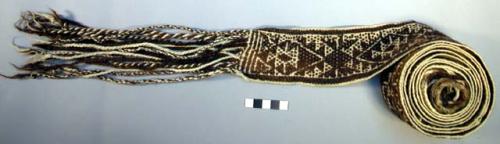 Woven sash