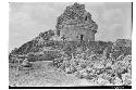 Caracol, N side upper terrace under repair.