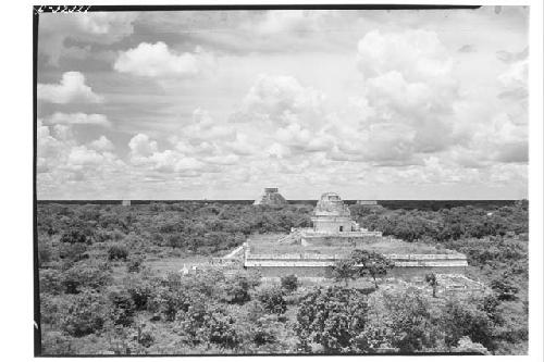 Caracol from top of Monjas.