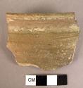 Rim potsherd - argive minyan