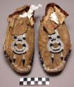 Pair of moccasins, possibly Ute.