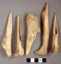Organic, faunal remains, bone perforators