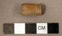 Pottery pipe fragment