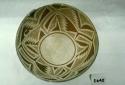 Bowl with geometric design
