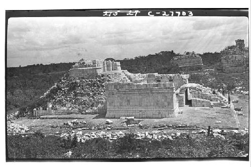 Temple of Wall panels, general view, close of 1927 field season