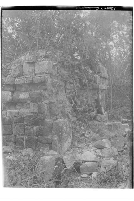 Only temple with standing roof