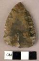 Arrowhead, flint, triangular