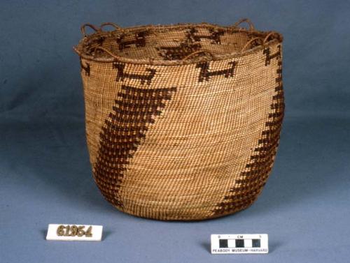 Bird-cage woven basket