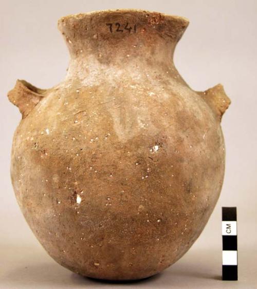 Earthen vase