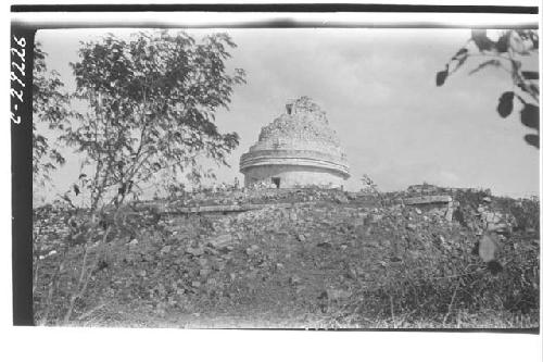 Caracol, W. Annex before excavation.