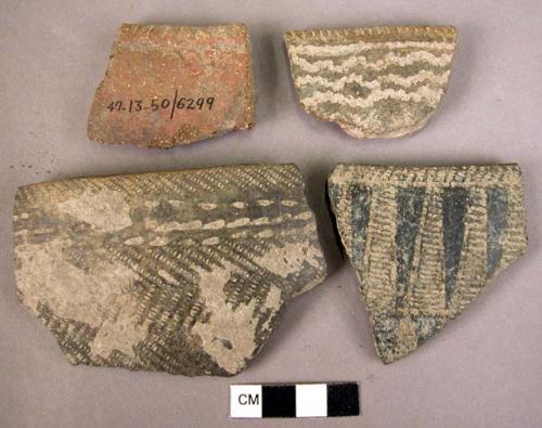 100 potsherds