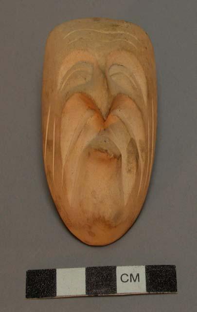 Miniature masks, wooden