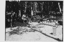 Man cooking in camp kitchen