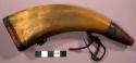 Powder horn--part of contents of skin bag, 10-6228