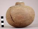 Earthen jar, plain