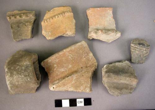 Pottery storage jar fragments