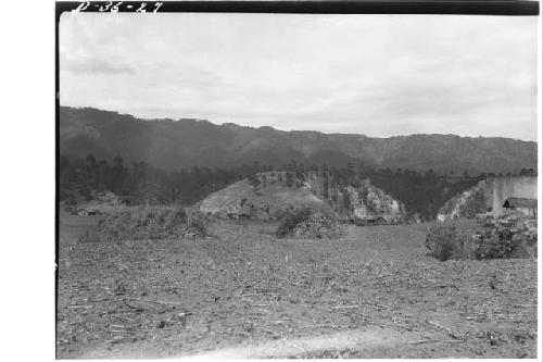 Group B; northwest court from southeast