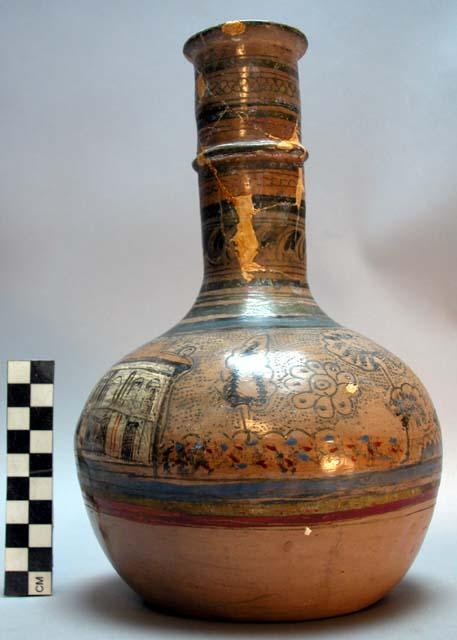 Painted pottery jar (modern)