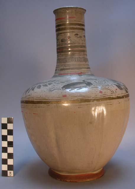 Bottle shaped vase