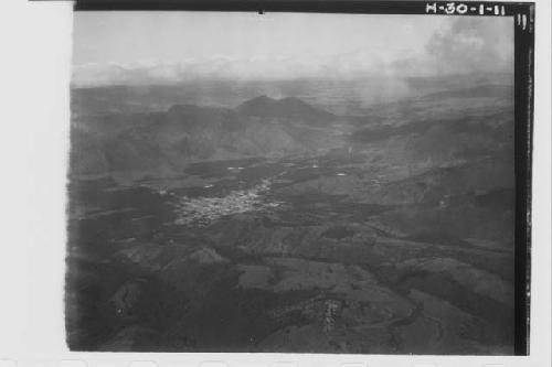 Guatemala Highlands - aerial view