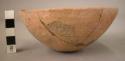 Smooth coarse red ware bowl