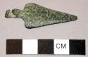 Projectile point, bronze