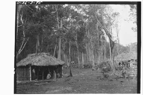 Houses and corral