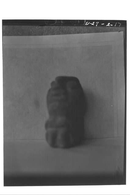 Archaic mudstone figurine from Altar of E-III