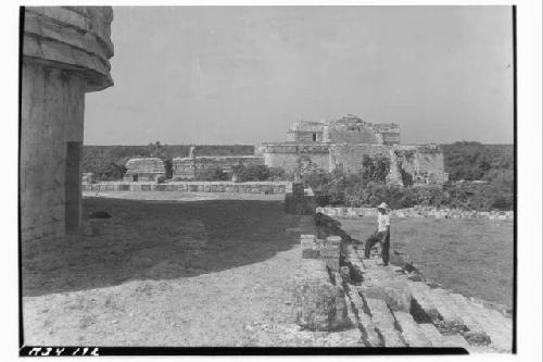 Monjas from N.W. corner Caracol upper pl.