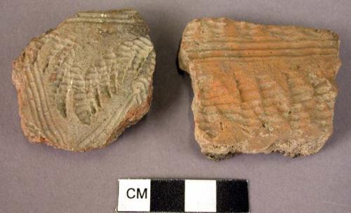 143 medium to thick potsherds