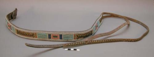 Plains beaded belt