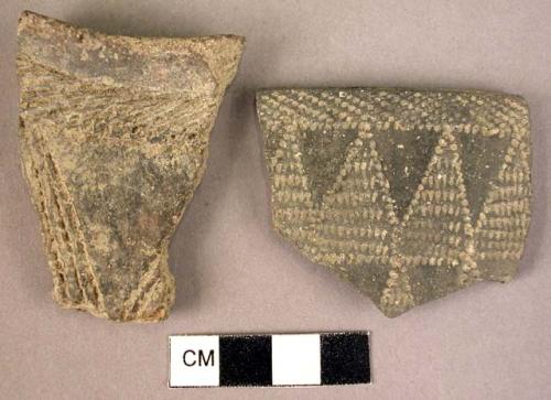 2 potsherds