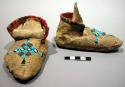 Pair of moccasins (child's)
