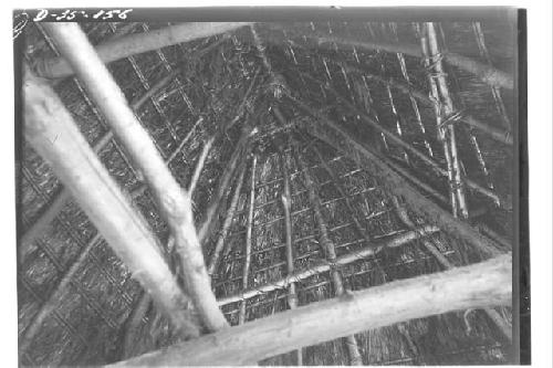 Roof Framing from Interior