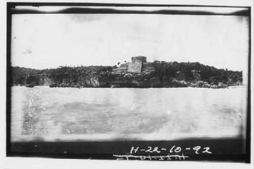 Castillo from the sea